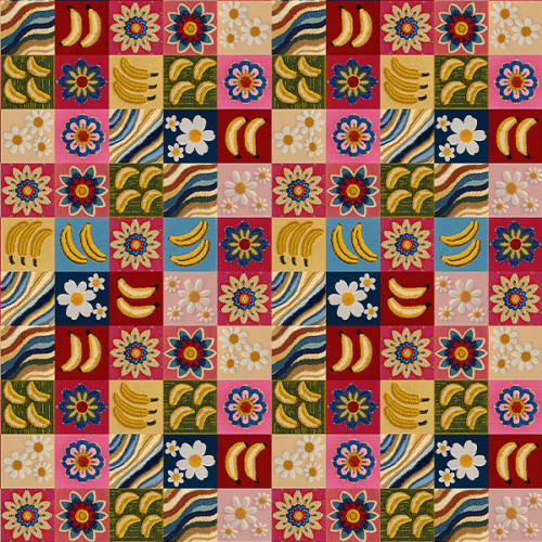 Tecido Tricoline Digital Mosaico Tropical 9100E15171