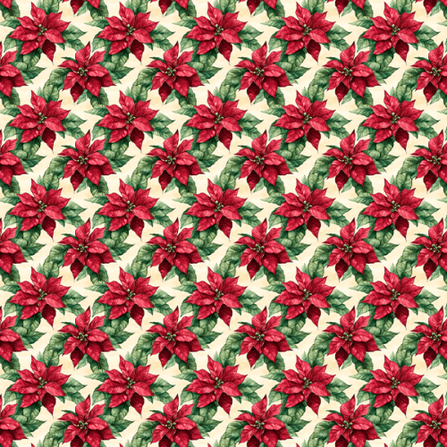 Tecido Tricoline Estampado Digital Flor de Natal Flor de Natal 9101E14968