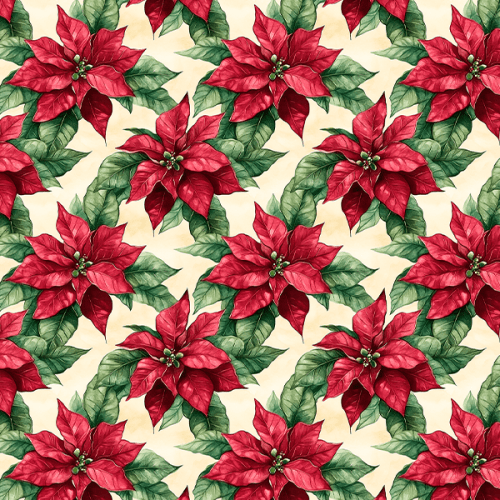 Tecido Tricoline Estampado Digital Flor de Natal Flor de Natal 9101E14968