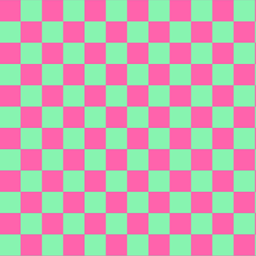 Tecido Tricoline Estampado Digital Xadrez Rosa e Verde 9100E16756