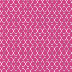 Tecido Tricoline Mista Arabesco Pink ES08001087