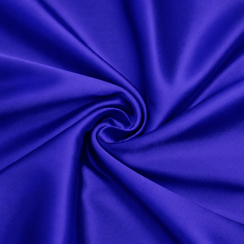 Tecido Cetim Charmousse Azul Royal AZ6021 Tecido Cetim Charmousse Azul Royal AZ6021