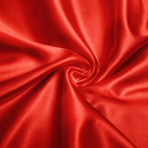 Tecido Cetim Charmousse Vermelho VM5001 Tecido Cetim Charmousse Vermelho VM5001