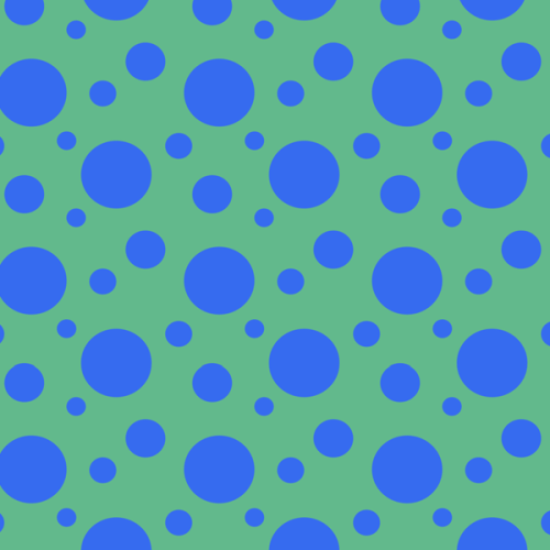 Tecido Tricoline Estampado Digital Bolas e Bolinhas Azul e Verde 9102E728