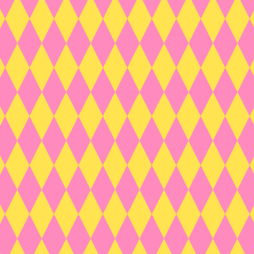 Tecido Tricoline Digital Estampado Geométrico Amarelo e Rosa 9102E720