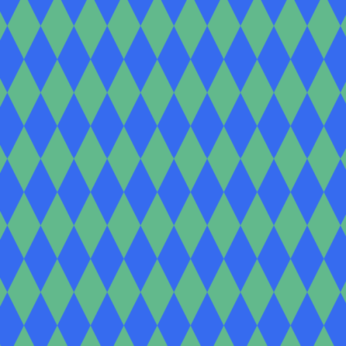 Tecido Tricoline Digital Estampado Geométrico Azul e Verde 9102E719