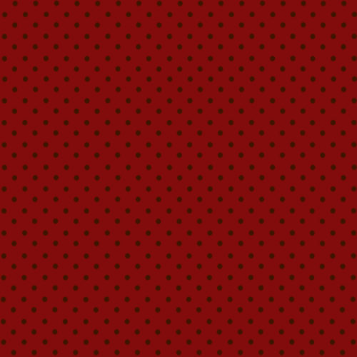 Tecido Tricoline Estampado Bolinha Poá Fundo Vermelho 03191-1097