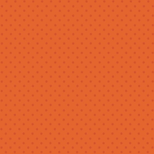 Tecido Tricoline Estampado Bolinha Poá Laranja 03191-1100