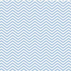 Tecido Tricoline Estampado Chevron Azul Claro 1209vr06 
