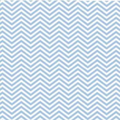 Tecido Tricoline Estampado Chevron Azul Claro 1209vr06 