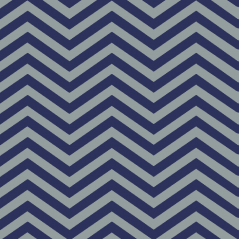 Tecido Tricoline Estampado Chevron Azul Claro e Azul Escuro 2625v04