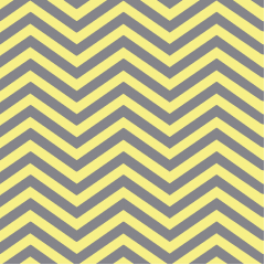 Tecido Tricoline Estampado Chevron Cinza Amarelo 2625v03