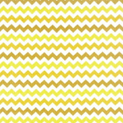 Tecido Tricoline Estampado Chevron Duplo Zigue Zague Amarelo 15546v3