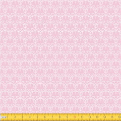 Tecido Tricoline Estampado Floral Tulipa Delicado Rosa 1650v081