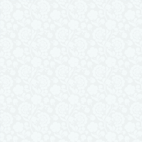 Tecido Tricoline Estampado Flores de Camafeu Off White 2118v001