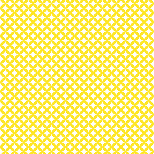 Tecido Tricoline Estampado Geométrico Mosaico Amarelo 1425v308