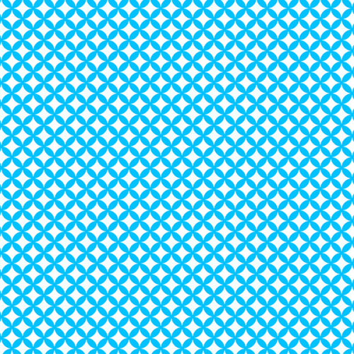 Tecido Tricoline Estampado Geométrico Mosaico Azul 1425v307