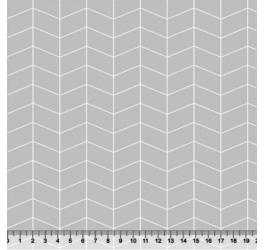 Tecido Tricoline Estampado Grade Geométrica 3732SIL01