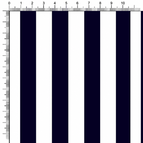 Tecido Tricoline Estampado Listrado Azul Marinho 1579-3