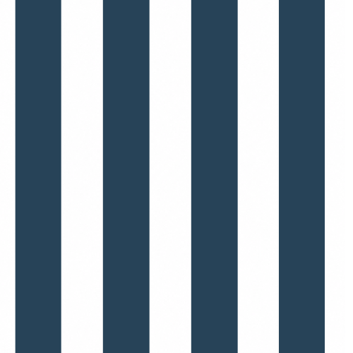 Tecido Tricoline Estampado Listrado Azul Profundo 1579-76