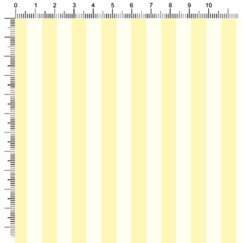 Tecido Tricoline Estampado Listrado Pequeno Amarelo Polén 2696-34