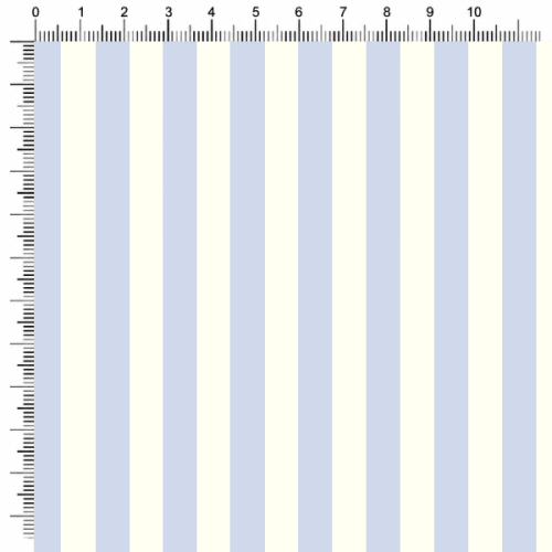 Tecido Tricoline Estampado Listrado Pequeno Azul Maya 2696-16
