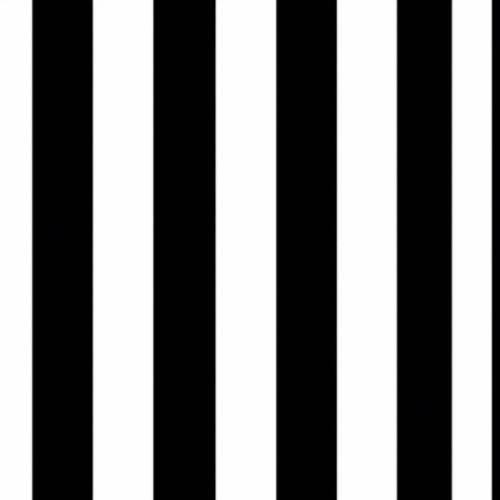 Tecido Tricoline Estampado Listrado Preto 1579-1