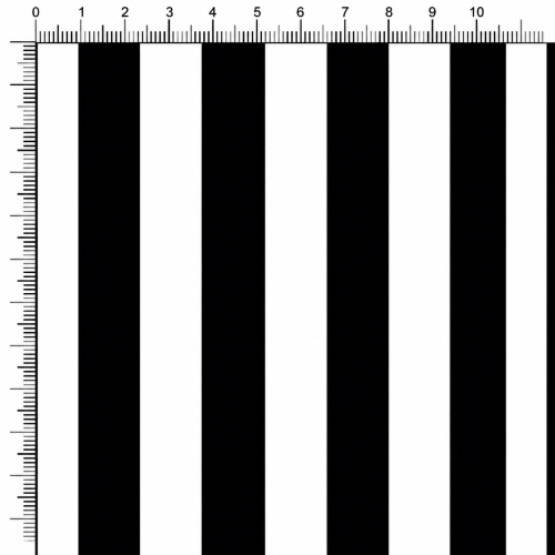 Tecido Tricoline Estampado Listrado Preto 1579-1