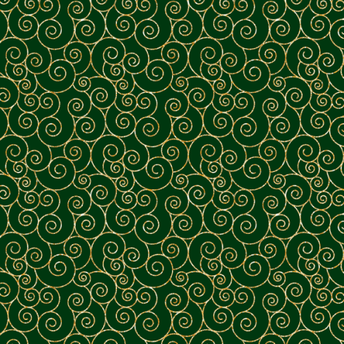 Tecido Tricoline Estampado Natal Geométrico Verde 1166v059