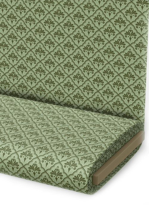 Tecido Tricoline Estampado Português Verde 1424V305