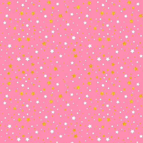 Tecido Tricoline Estampado Rosa Estrelado 2134v001 Tecido Tricoline Estampado Rosa Estrelado 2134v001