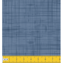 Tecido Tricoline Estampado Textura Azul 1292v004