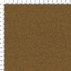 Tecido Tricoline Estampado Textura Bege Escuro 1725-16