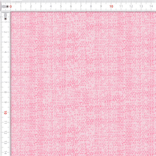 Tecido Tricoline Estampado Textura Juta Rosa Claro 99316-2215