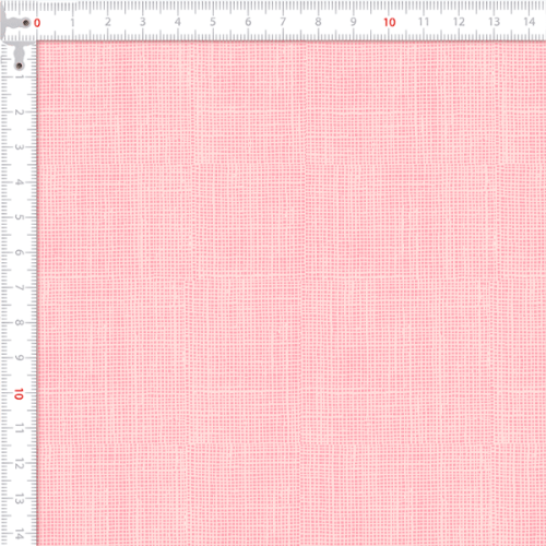 Tecido Tricoline Estampado Textura Juta Rosa Opaco 65411-0205