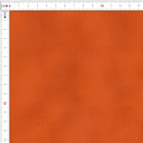 Tecido Tricoline Estampado Textura Poeira Laranja 65411-0276