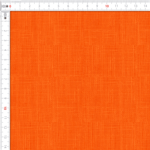 Tecido Tricoline Estampado Textura Riscado Laranja Escuro 08133-0210
