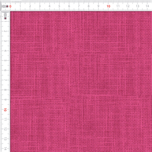 Tecido Tricoline Estampado Textura Riscado Rosa Choque 08133-0208
