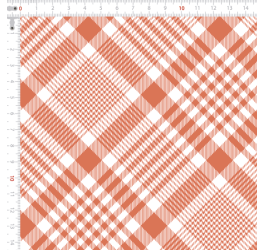 Tecido Tricoline Estampado Xadrez Tartan Marrom 1389v03