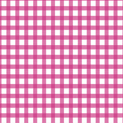 Tecido Tricoline Estampado Xadrez Laranja Escuro 1361v033