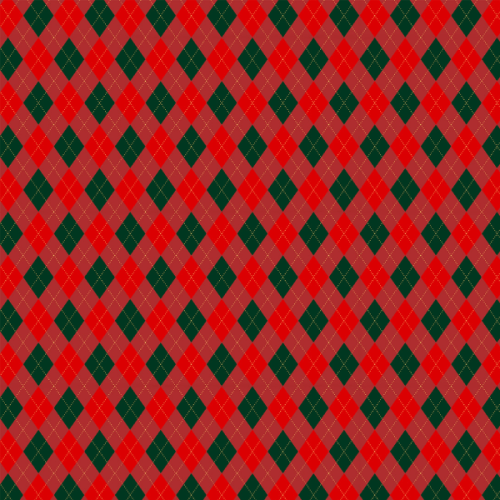 Tecido Tricoline Estampado Xadrez Natal Clássico 4126v001