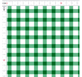 Tecido Tricoline  Estampado Xadrez Verde Bandeira 1361v12
