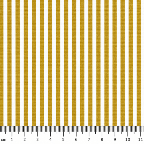 Tecido Tricoline Fio Tinto Listrado G Ocre 1113L229