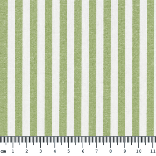 Tecido Tricoline Fio Tinto Listrado G Verde Aspargo 1108L229