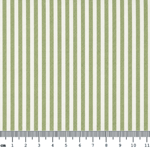 Tecido Tricoline Fio Tinto Listrado M Verde Aspargo 1108L227