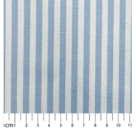 Tricoline Fio Tinto Listrado G Azul Claro 1024L229