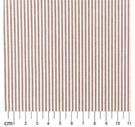 Tricoline Fio Tinto Listrado P Laranja 1104DJUAN