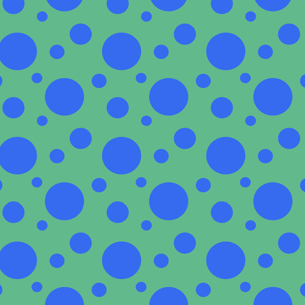 Tecido Tricoline Estampado Digital Bolas e Bolinhas Azul e Verde 9102E728