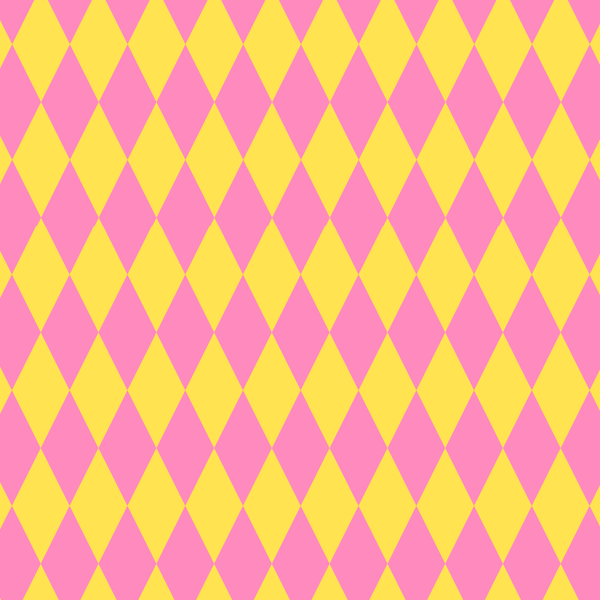 Tecido Tricoline Digital Estampado Geométrico Amarelo e Rosa 9102E720