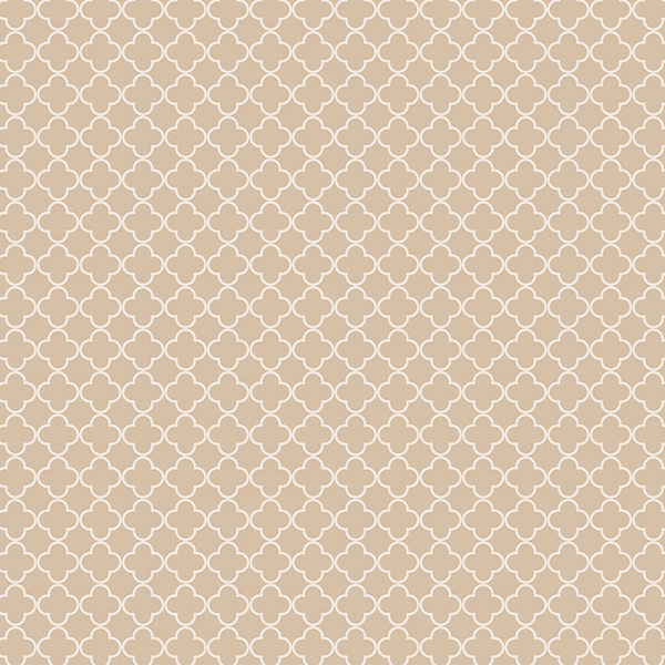 Tecido Tricoline Eatampado Geométrico Marroquino Fundo Bege 1419v297